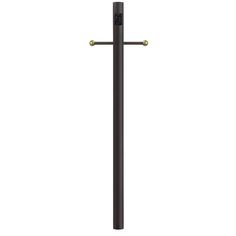 a metal pole with two cross handles on it's sides and an iron bar at the top