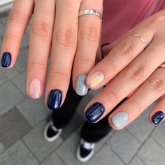 Minimal Nails Art, Wow Nails, Hello Nails, Hippie Nails, Simple Gel Nails, Minimal Nails, Casual Nails, Pretty Gel Nails, Fire Nails