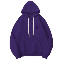 Purple Men's Hoodie Black Purple Hooded Graphic Prints Lace Up Pocket Holiday Going Out Streetwear Casual Winter Spring & Fall Clothing Apparel Hoodies Sweatshirts Purple Hoodies, Hoodie Purple, Black Hoodie Men, Purple Hoodie, Fall Clothing, Purple Guy, Streetwear Casual, Hoodie Outfit, Clothing Apparel