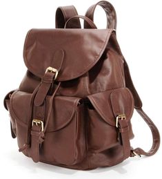 Amerileather AmeriLeather Urban Buckle Flap Leather Backpack Crossbody Backpack, Perfect Bag, Your Back, Leather Fashion, Leather Backpack, Convertible, Zip Pockets, Crossbody Bag, Genuine Leather