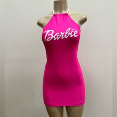 Fbrica Lycra Barbiecore Sleeveless Summer Dresses, Summer Sleeveless Barbiecore Dresses, Sleeveless Barbiecore Dresses For Summer, Sleeveless Summer Dresses In Barbiecore Style, Pink Stretch Bodycon Summer Dress, Pink Stretch Mini Dress For Summer, Summer Pink Stretch Mini Dress, Fitted Sleeveless Barbiecore Dresses, Pink Fitted Barbiecore Mini Dress