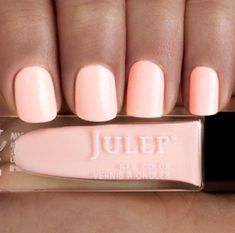 Summer Nails Diy, Pedicure Gel, Unghie Nail Art, Peach Nails, Toe Nail Color, Nails Natural, Her Nails, Pale Peach, Pink Nail