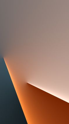 an orange and black abstract background with light coming from the top to the bottom of it