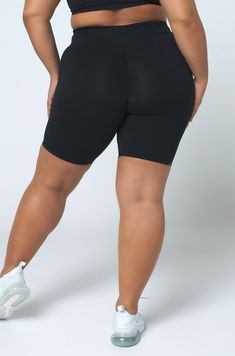 You asked and we over delivered! Introducing LiCi’s new solid black collection, Noir. Featuring our unique fabric that everyone loves, only this time we added more compression to hide any imperfections. We specifically developed this fabric with you in mind! Our Noir collection will have you snatched and covered while still providing the same LiCi feel. With our unmatched 4-way stretch technology, this collection contours your body while providing an ultra-soft second-skin peachy feel. It’s anyt Nylon Activewear With Built-in Shorts And Medium Support, Activewear With Built-in Shorts And Medium Support, High Stretch Activewear With Built-in Shorts For Running, Sporty Compression Shorts With Contoured Waistband, High Stretch Elastane Athletic Shorts For Gym, Functional Elastane Athletic Shorts For Workout, Moisture-wicking Solid Color Athletic Shorts, Solid Sports Shorts In Elastane, Solid Elastane Sports Shorts