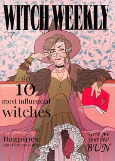 the cover of witch weekly magazine