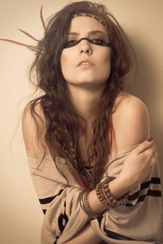 Hippie Style ♥ Extravagant Makeup, Mode Hippie, Shoot Inspiration, Up Girl, Hippie Style, Indian Fashion, Photography Inspiration