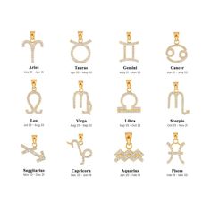 This stylish and trendy gold zodiac diamond pendant necklace is available in 14k gold. Available in different chain length sizes - 16", 18", 20", 22" Virgo-Weight 1.20grams,Height is 0.52" Width 0.44" Stone Type: Natural, Stone Count: 36, Stone Shape: Round, Stone Clarity: SI1. Sagittarius-Weight 0.70grams,Height is 0.34" width 0.60" Stone Type: Natural, Stone Count: 18, Stone Shape: Round, Stone Clarity: SI Capricorn-Weight 0.90grams,Height is 0.64" width 0.44" Stone Type: Natural, Stone Count: Gold Zodiac Sign Diamond Necklace, Gold Diamond Zodiac Sign Necklace, Diamond Pendant Necklace, 10k Gold, Diamond Pendant, Chain Length, Pendant Necklaces, Natural Stone, Zodiac Signs