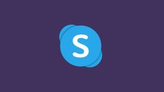 the letter s in a blue circle on a purple background