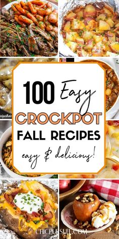 the best ever crockpot fall recipes