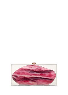 Find CULT GAIA Annika Acrylic Clutch Bag on Editorialist. Cult Gaia %22Annika%22 clutch bag in acrylic Structured top with clasp closure Approx. 4.5%22H x 10%22W x 2.3%22D Imported Designer Pink Rectangular Case Bag, Modern Rectangular Clutch With Removable Pouch, Designer Square Clutch As Gift, Designer Rectangular Evening Bag As Gift, Designer Square Clutch As A Gift, Rectangular Clutch With Removable Pouch, Designer Rectangular Case Bag For Party, Designer Rectangular Case Party Bag, Modern Pink Rectangular Case Bag