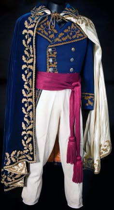 Dress References, Don Pedro, Masc Fashion, Clothing Reference, Period Outfit, Clothing Designs, Military Uniforms, Historical Costume