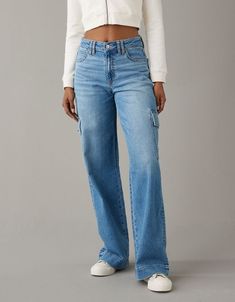 Edgy Chic, Jean Trends, Petite Jeans, Petite Women, Best Jeans, Mens Outfitters, American Eagle Jeans, Country Outfits, Girls Jeans