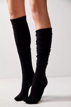 Viola Over The Knee Socks | Free People Cozy Ribbed Knee-high Socks, Cozy Ribbed Fitted Knee-high Socks, Cozy Fitted Ribbed Knee-high Socks, Thigh High Ribbed Legwear For Fall, Trendy Solid Color Thigh High Legwear, Trendy Ribbed Thigh High Leg Warmers, Trendy Ribbed Thigh-high Leg Warmers, Trendy Thigh High Ribbed Leg Warmers, Casual Ribbed Knee-high Legwear