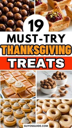 19 Must Try Thanksgiving Treats Delicious Thanksgiving Desserts, Classic Pumpkin Pie, Pecan Tarts