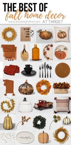 the best fall home decor ideas