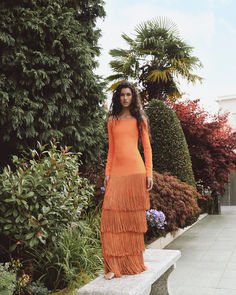 Shop Safiyaa and more luxury fashion, beauty & lifestyle pieces at Olivela. 20% of proceeds from every purchase supports causes you care about. Fringe Gown, Ruffle Jumpsuit, Draped Top, Gowns With Sleeves, 2024 Fashion, Spring 2024, Couture Collection, Bridal Collection, The Fashion