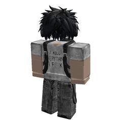 an image of a person with a box on their back that says kill the f