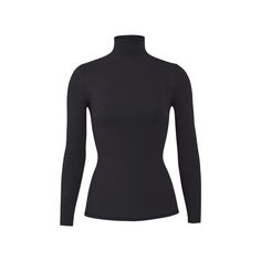 FITS EVERYBODY TURTLENECK TOP | ONYX - FITS EVERYBODY TURTLENECK TOP | ONYX Layered Turtleneck, Turtleneck Top, Black Turtleneck, Cute Fall Outfits, Cotton Tank Top, Turtle Neck Top, Base Layer, Neck Shirt, Second Skin