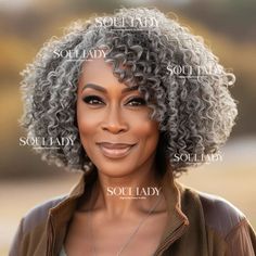 Seniors Salt And Pepper Jerry Curly Bob Real Human Hair Handmade 5x5 HD Lace Wigs For Mom Grey Wigs, Natural Curly Wig, Hair Fan, Hd Lace Wigs, Curly Bob Wigs, Curly Human Hair Wig, Hot Hair Styles, Black Hairstyles, Curly Wig