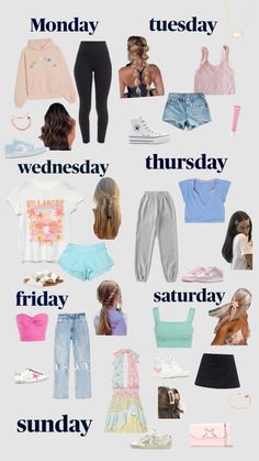 Cute Easy Outfits For School, Vacation Ootd, Cute College Outfits, Cute Middle School Outfits, Preppy Outfits For School, Simple Outfits For School, Cute Outfits With Leggings, Preppy Summer Outfits, Casual Outfits For Teens