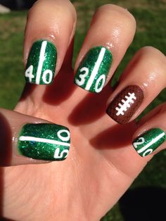 Cheerleading Nails, 49ers Nails, Hockey Nails, Dallas Cowboys Nails, Cowboy Nails