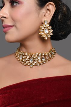 Latest Kundan Jewellery Necklace Set, Indian Wedding Jewelry Sets, Temple Jewelry Necklace, Kundan Jewellery Set, Fancy Jewelry Necklace, Indian Bridal Jewelry Sets, Indian Jewellery Design Earrings, Wedding Jewellery Collection, Indian Jewelry Sets