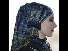 Pagan Hair Veiling, Wrapunzel Tutorial, Hair Veiling Pagan, Tichel Fashion, Jewish Women Fashion, Simple Hijab, Pashmina Hijab Tutorial