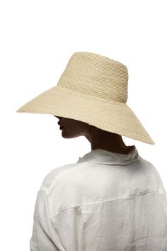 100% raffia straw  made in madagascar    raffia wide brimmed fedora hat | upf 50+ Janessa Leone, Wide Brim Fedora, Fedora Hat, Wide Brimmed, Madagascar, Upf 50, Fedora, Straw, Hats