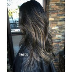 Trendy Hairstyle, Pool Hairstyles, Hair Styles 2017, Hair Color And Cut, Hair Color Balayage, Dark Brown Hair, Brunette Hair, Great Hair, Hair Skin