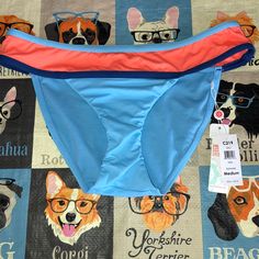 Cute Bikinis By Saltwater. Get Ready For The Water S Blue Tankini For Summer Water Sports, Blue Tankini For Water Sports And Beach Season, Blue Summer Tankini For Water Sports, Summer Blue Tankini For Water Sports, Orange Swimwear For Water Sports In Summer, Blue Beachwear For Water Sports, Swimsuits High Waisted, Cute Bikinis, Swim Suit Bottoms