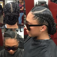 Types Of Braids, French Braids, Feed In Braid, Braided Styles, Pelo Afro, Two Braids, Natural Styles, Cornrows Braids