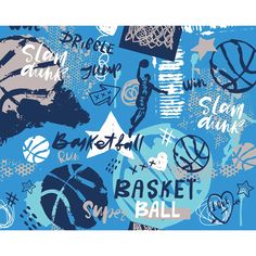 an image of a basketball themed background