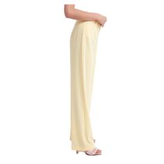 Discover the epitome of elegance with these smooth, streamlined trousers from Patrizia Pepe. Expertly crafted in Italy, they feature a convenient zip closure and two front pockets, designed to blend sophistication with practicality. A perfect choice for a classy and chic look. Material: 89% Polyester, 11% Elastane Country of origin: Italy Color: Yellow Elegant Trousers, High Heel Stiefel, Platform Wedges, Bosnia And Herzegovina, Satchel Bags, Brunei, Jeans Pants, Georgia, In Italy