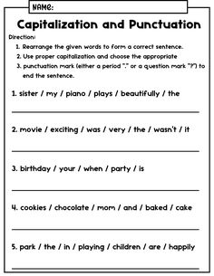 Introduce your young learners to essential writing mechanics with these comprehensive "Capitalization and Punctuation Writing Practice Worksheets." Perfect for Kindergarten and 1st-grade students, this carefully designed packet provides systematic practice in using capital letters and punctuation marks correctly through engaging exercises.