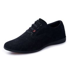 Product information:Material: ClothStyle: simple and stylishFeatures: solid colorColour: blackSize Information: Size 39 40 41 43 44 Length(mm) 245 250 260 265 270 Packing list:Casual Shoes*1 pairProduct Image: Casual Black Lace-up Dress Shoes, Casual Black Low-top Dress Shoes, Black Suede Lace-up Shoes With Round Toe, Black Suede Dress Shoes For Business Casual, Casual Black Dress Shoes For Business Casual, Black Casual Lace-up Dress Shoes, Black Lace-up Casual Dress Shoes, Black Low-top Lace-up Shoes For Business Casual, Black Casual Sneakers For Business Casual