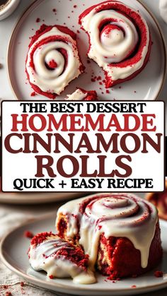 the best dessert homemade cinnamon rolls quick and easy recipe