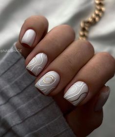 Short Nail Art, Gel French Manicure, 2023 Nail, Tapered Square Nails, Milky Nails, Short Gel Nails, Classy Nail Designs, Square Nail Designs, Minimal Nails