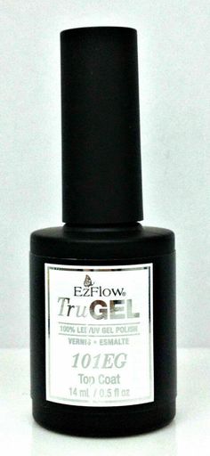 EZFlow TruGel 100% Gel Polish - LED/UV Made in USA We sell 100% Authentic, Brand New Products The listed price is for 1 BOTTLE OF 0.5OZ --PROFESSIONAL USE ONLY-- ****** Gel Remover, Soak Off Gel Nails, Pedicure Nail Art, Gel Cleanser, Soak Off Gel, Nail Supply, Pedicure Nails, Nail Art Tools, Base Coat