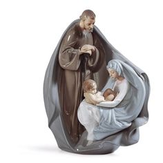 a figurine depicting the birth of jesus