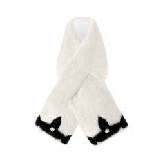 LOUIS VUITTON® - Fur Flowers Scarf - White