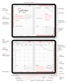 Digital Planner Goodnotes, 2024 Planner, Goodnotes Planner, iPad Planner, Notability Planner, Digital Journal, Daily Planner - Etsy travelplannerjournal #digitalsticker🤞 How To Use Planner, Planner Books, Notability Planner, Digital Planner Goodnotes, Planner Business, Planner Ipad, Goodnotes Planner, Ipad Planner, Budget Planer