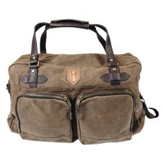 Sportsman's Bag | Bags | Heybo Outdoors Denim Accessories, Loafer Mules, Boy Tees, Weekend Trips, Gift Accessories, Leather Patches, Canvas Bag, Leather Handle, Shoe Brands