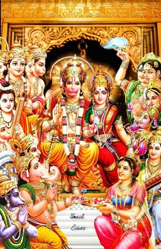 Hanuman and Suvarchala Devi Suvarchala Hanuman, Lord Hanuman Images, Sri Ram, Hanuman Hd Wallpaper, Aadi Shakti, Shri Hanuman, Hanuman Photos