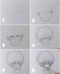 how to draw anime characters from different angles