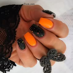 Jun 11, 2024 - Discover (and save!) your own Pins on Pinterest. Orange Halloween Nails Ideas, Festival Nails Short, Nails Short Acrylic, Nails Sparkly, Holloween Nails, Halloween Nails Easy, Halloween Acrylic Nails, Fall Gel Nails, October Nails