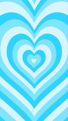 a blue and white background with two hearts in the shape of a heart on it