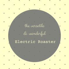 the logo for electric roaster with polka dots in yellow and grey on a white background