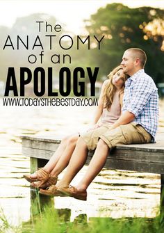 The Anatomy of an Apology - 5 simple steps to seeking forgiveness! And how to strengthen your relationship! Hard Words To Say, Greatest Commandment, Hard Words, Relationship Stuff, An Apology, Couples Counseling, Sermon Series, Strong Marriage, New Relationship Quotes