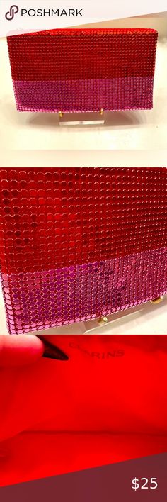 Clarins Sequin Clutch