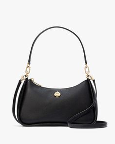 Kayla Small Convertible Shoulder Bag | Kate Spade Outlet Kate Spade Classic Bag For On-the-go, Classic Kate Spade Shoulder Bag With Adjustable Strap, Classic Kate Spade Shoulder Bag With Detachable Handle, Kate Spade Handheld Travel Shoulder Bag, Classic Kate Spade Bag For On-the-go, Kate Spade Handheld Shoulder Bag, Kate Spade Classic Bag For Everyday Use, Classic Kate Spade Bag, Kate Spade Outlet